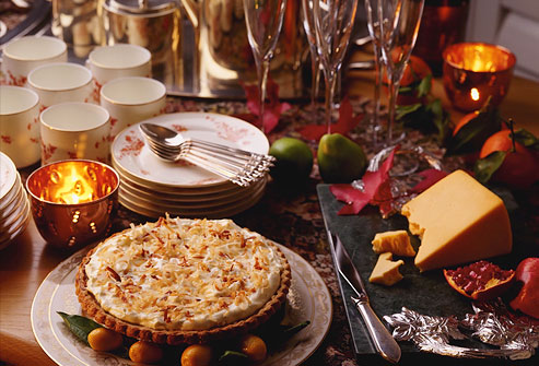 corbis_rf_photo_of_holiday_dessert_buffet