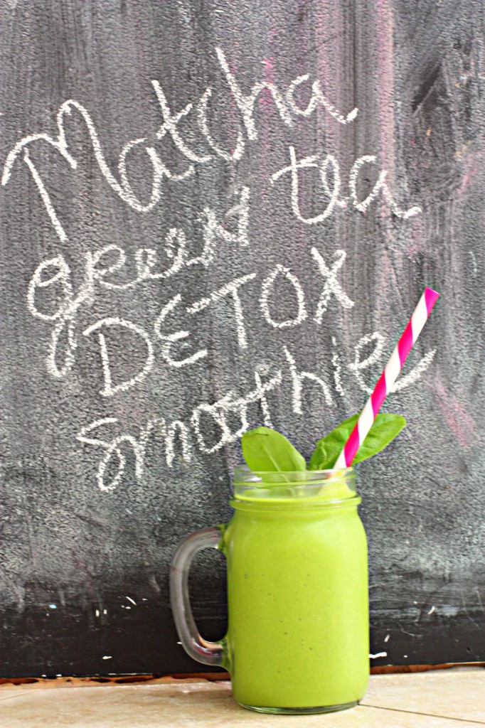 Green tea smoothie4