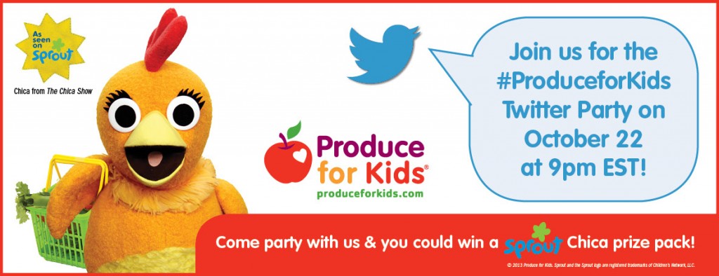 Produce for Kids Twitter Party Banner