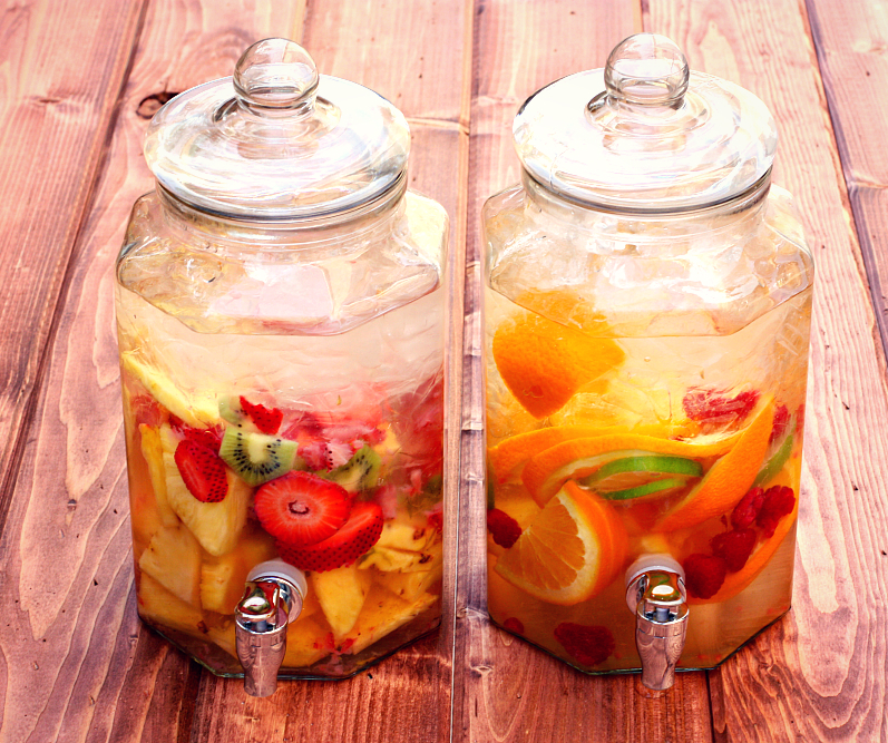 fruit infused kiddie water