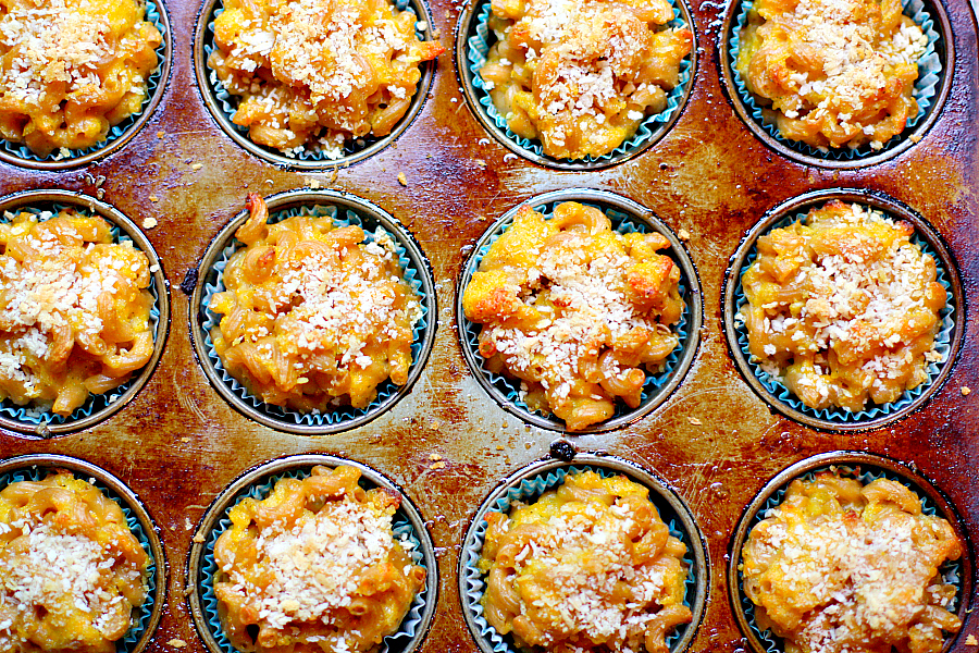 mac & cheese muffins