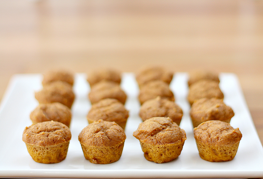 Pumpkin Ginger Mini Muffins Weeklybite