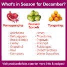 What’s in  Season for December?